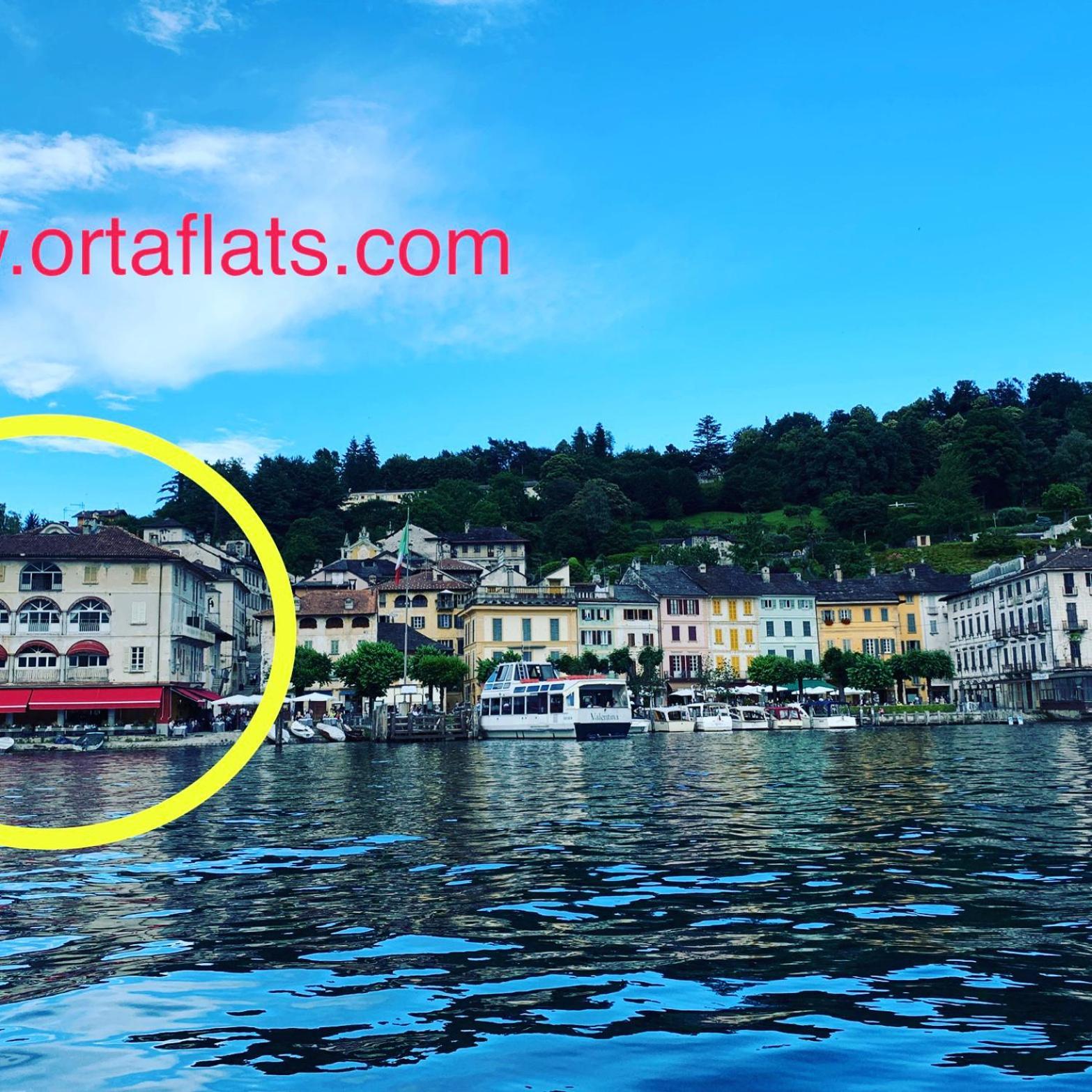 -Ortaflats- Appartamenti Imbarcadero & Palazzotto Орта-Сан-Джулио Экстерьер фото