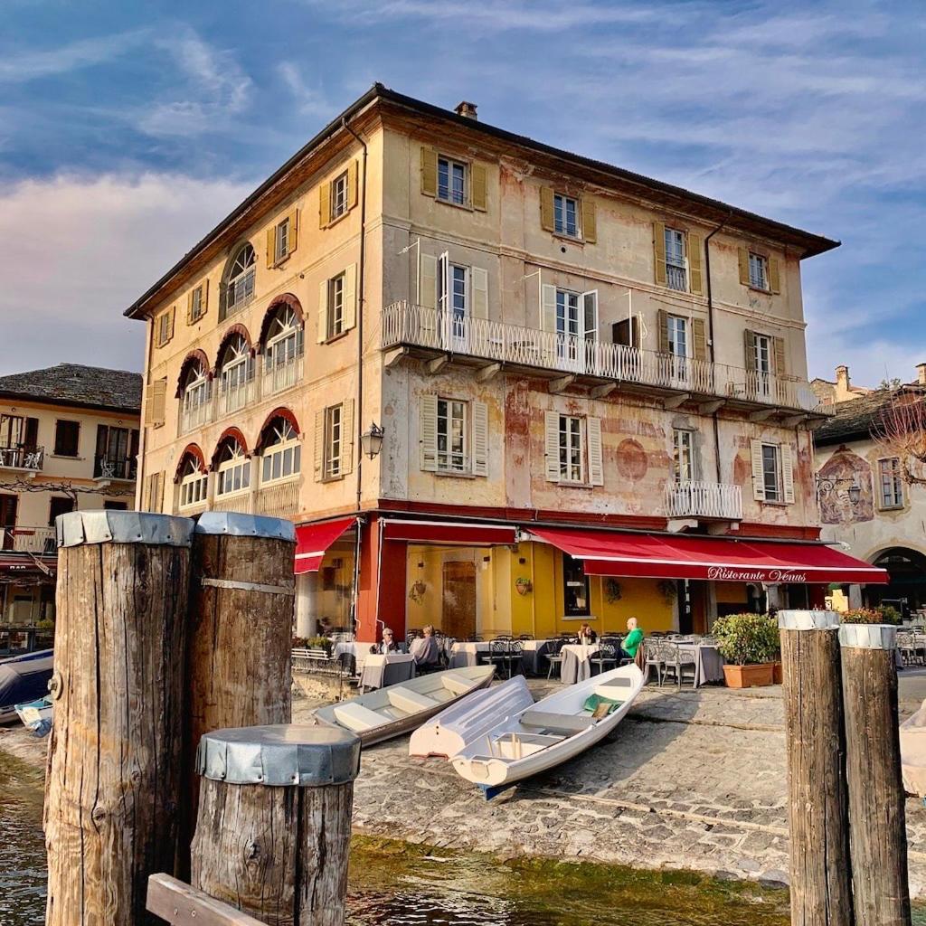 -Ortaflats- Appartamenti Imbarcadero & Palazzotto Орта-Сан-Джулио Экстерьер фото