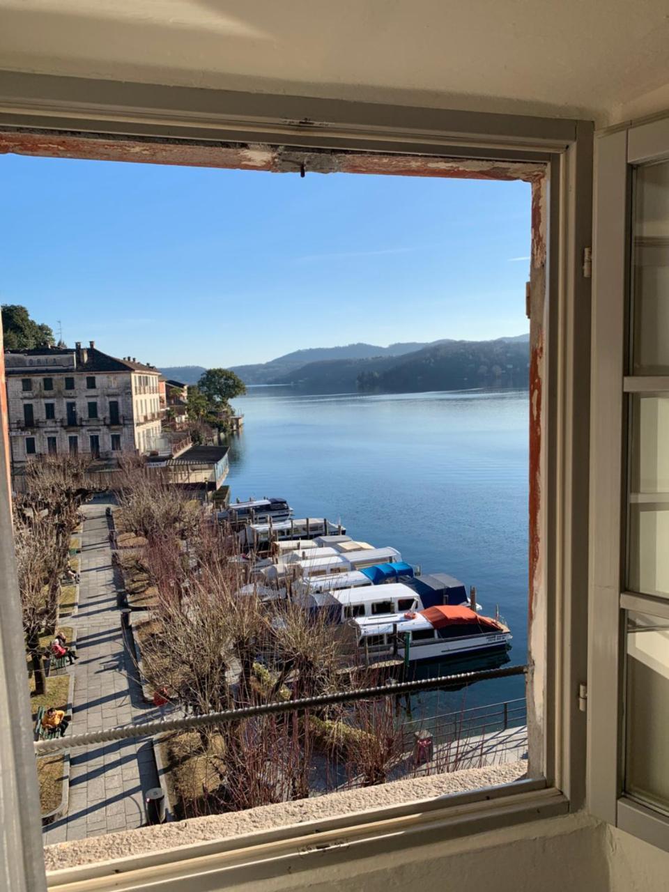 -Ortaflats- Appartamenti Imbarcadero & Palazzotto Орта-Сан-Джулио Экстерьер фото